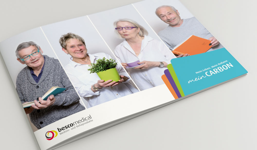 Flyer Bescomedical Medizin- und Rehaprodukte
