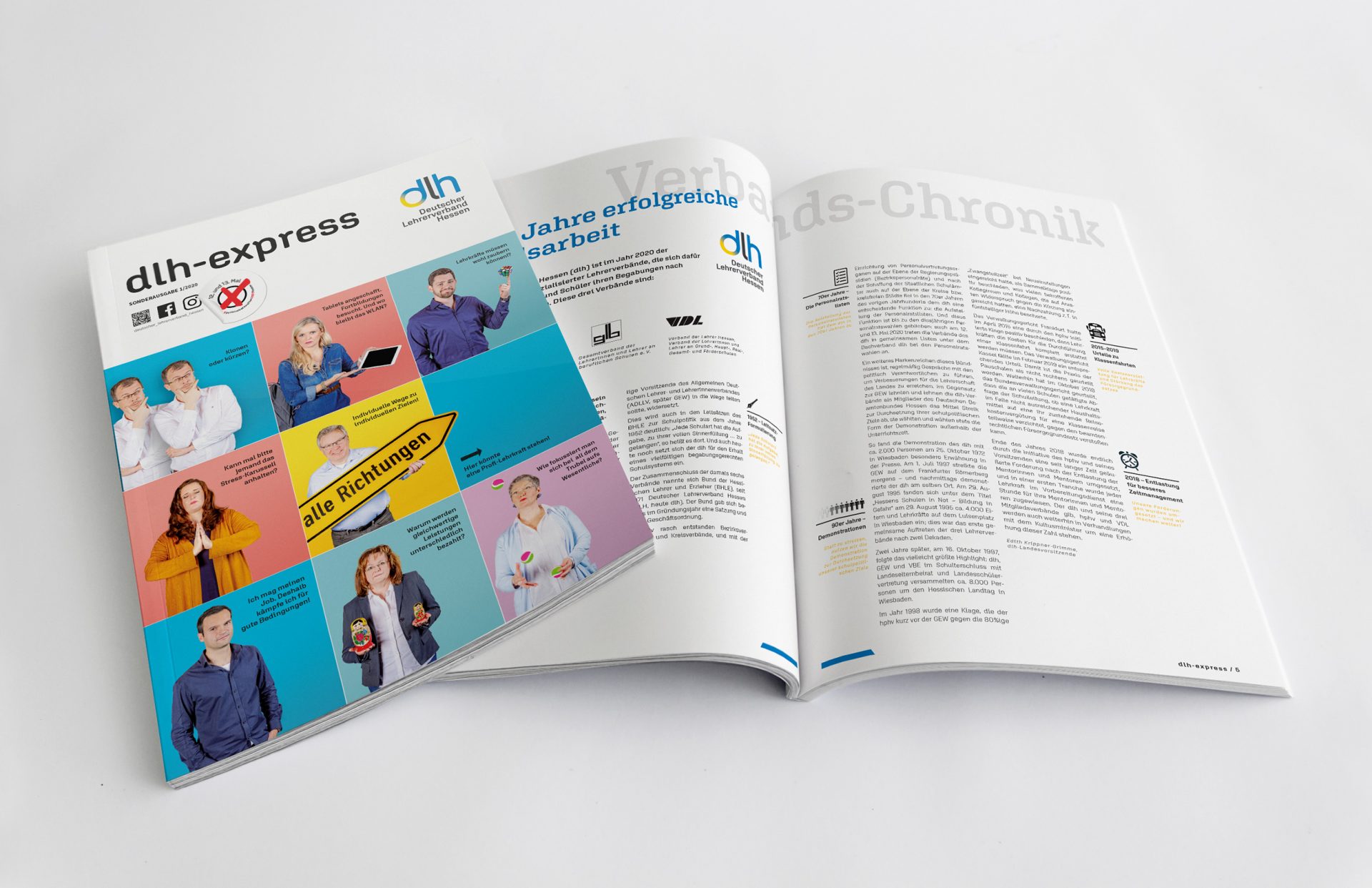 dlh – Deutscher Lehrerverband Hessen | dlh magazin