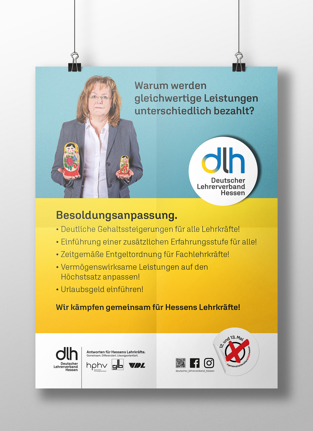 dlh – Deutscher Lehrerverband Hessen | poster1