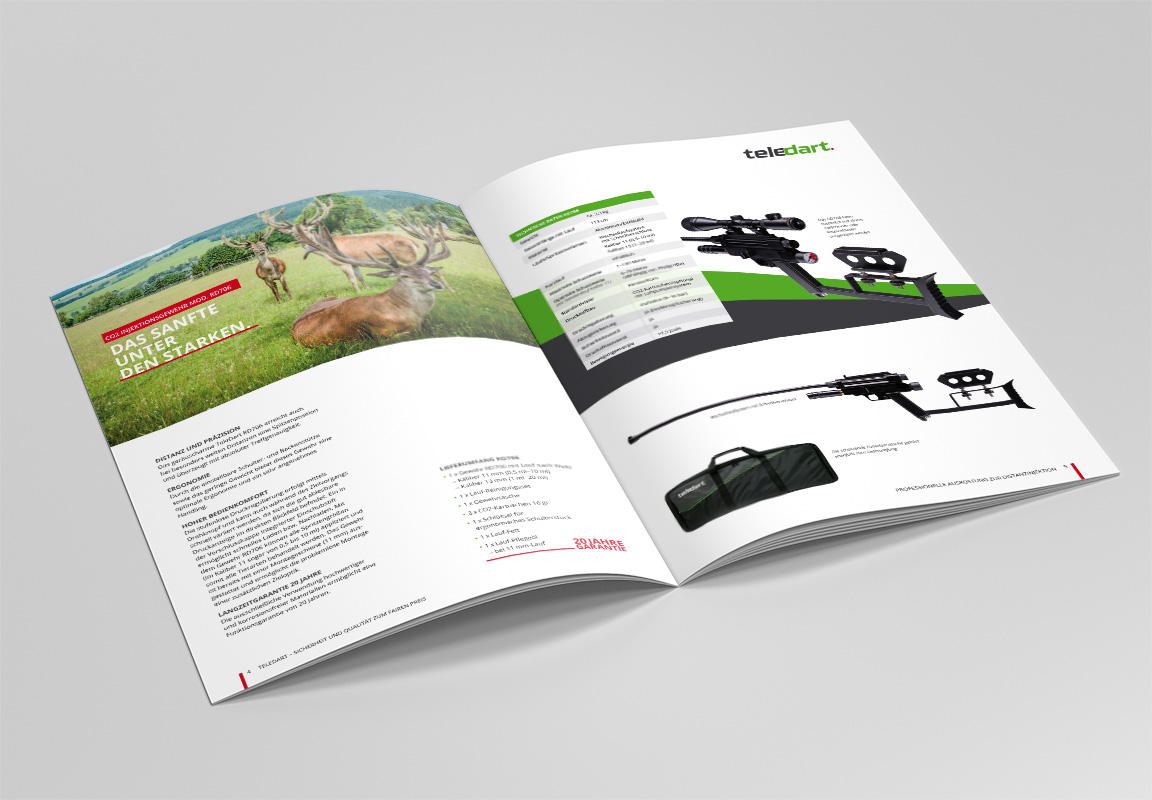 Teledart | teledart brosch innen