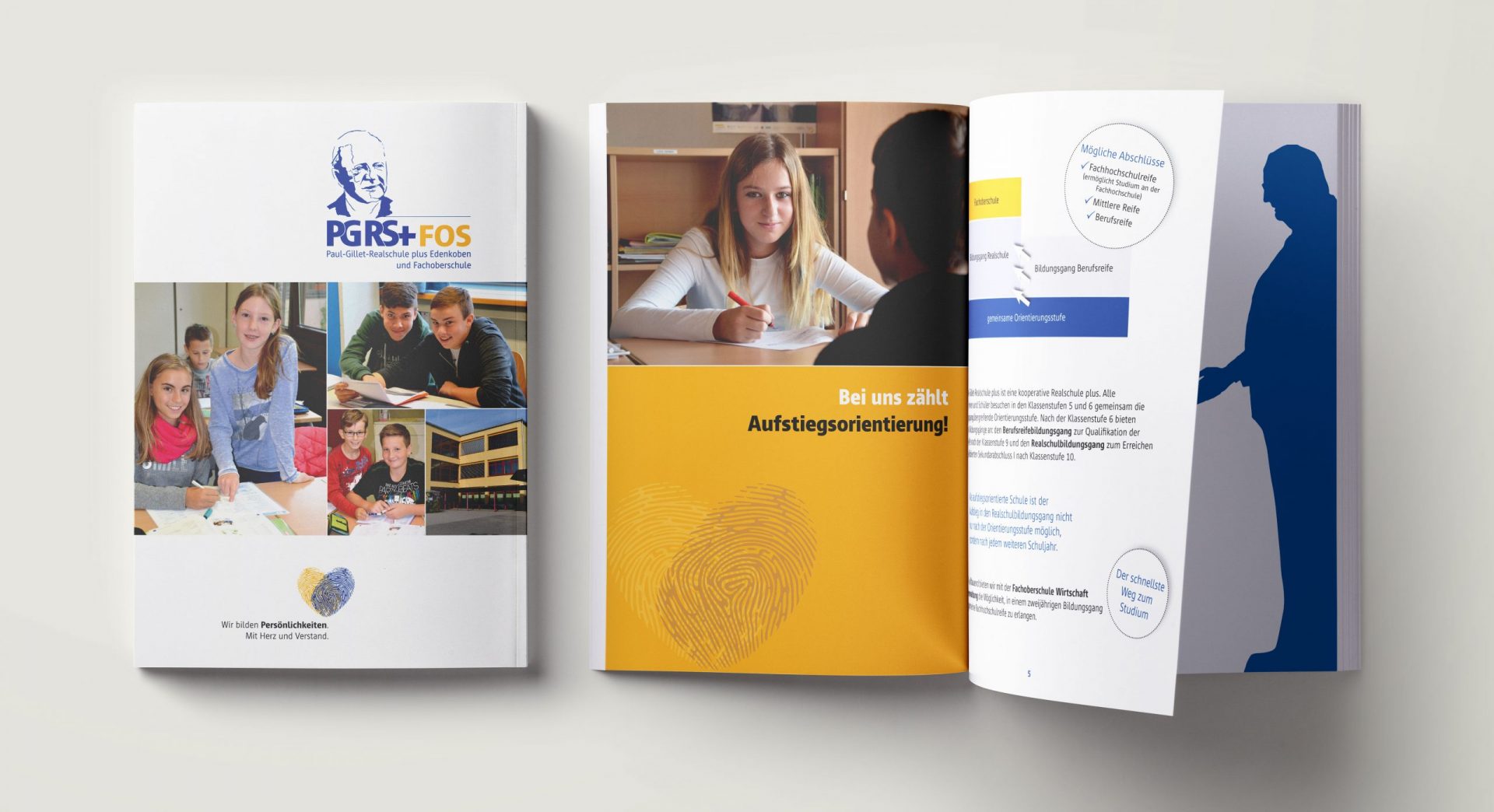 Broschüre für die Paul-Gillet-Realschule plus Edenkoben
