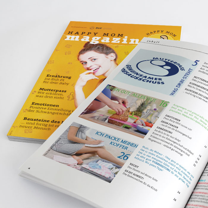 Happy Mom Magazin Cover
