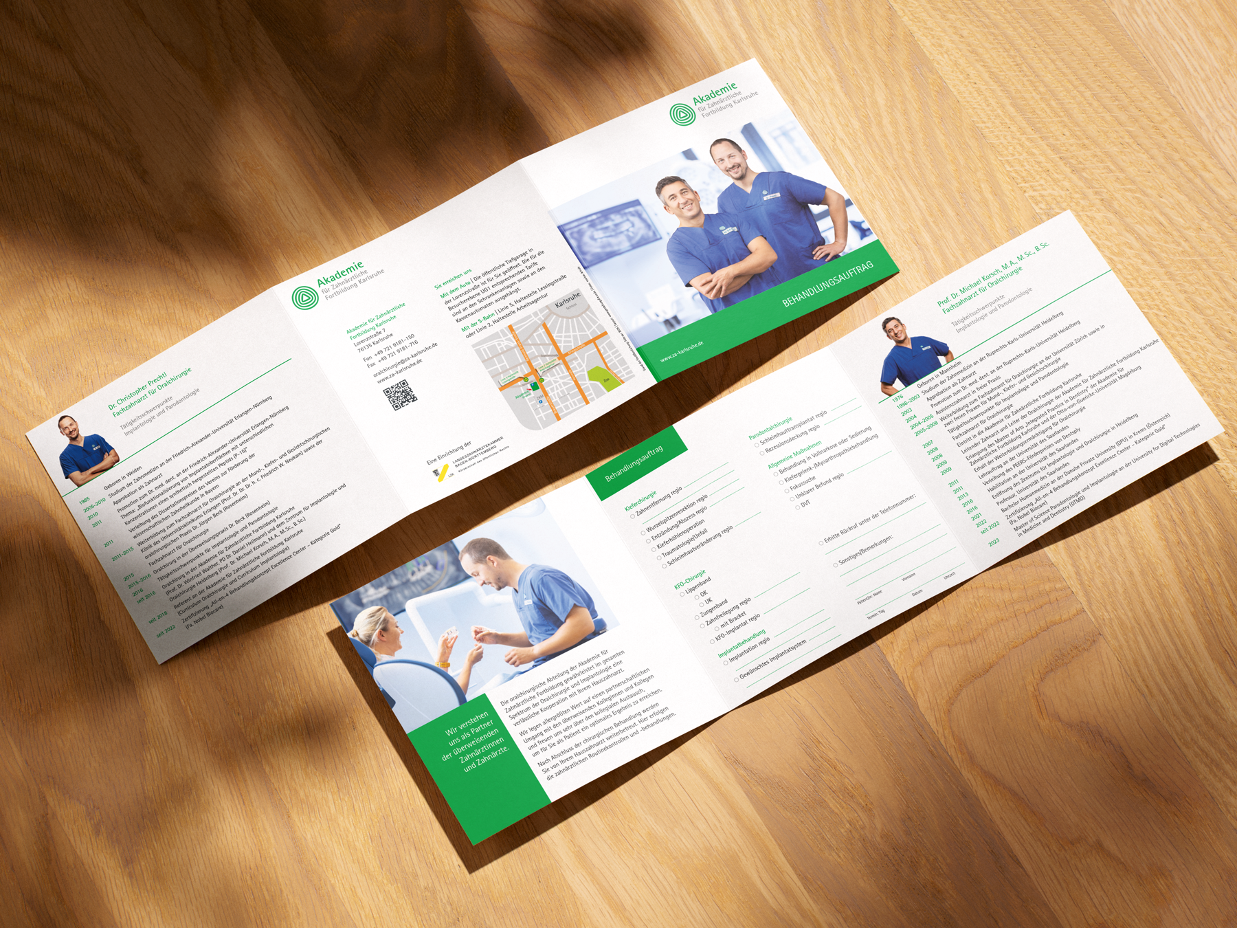 Zahnarztakademie Karlsruhe | 2026 ref zahnakademie flyer