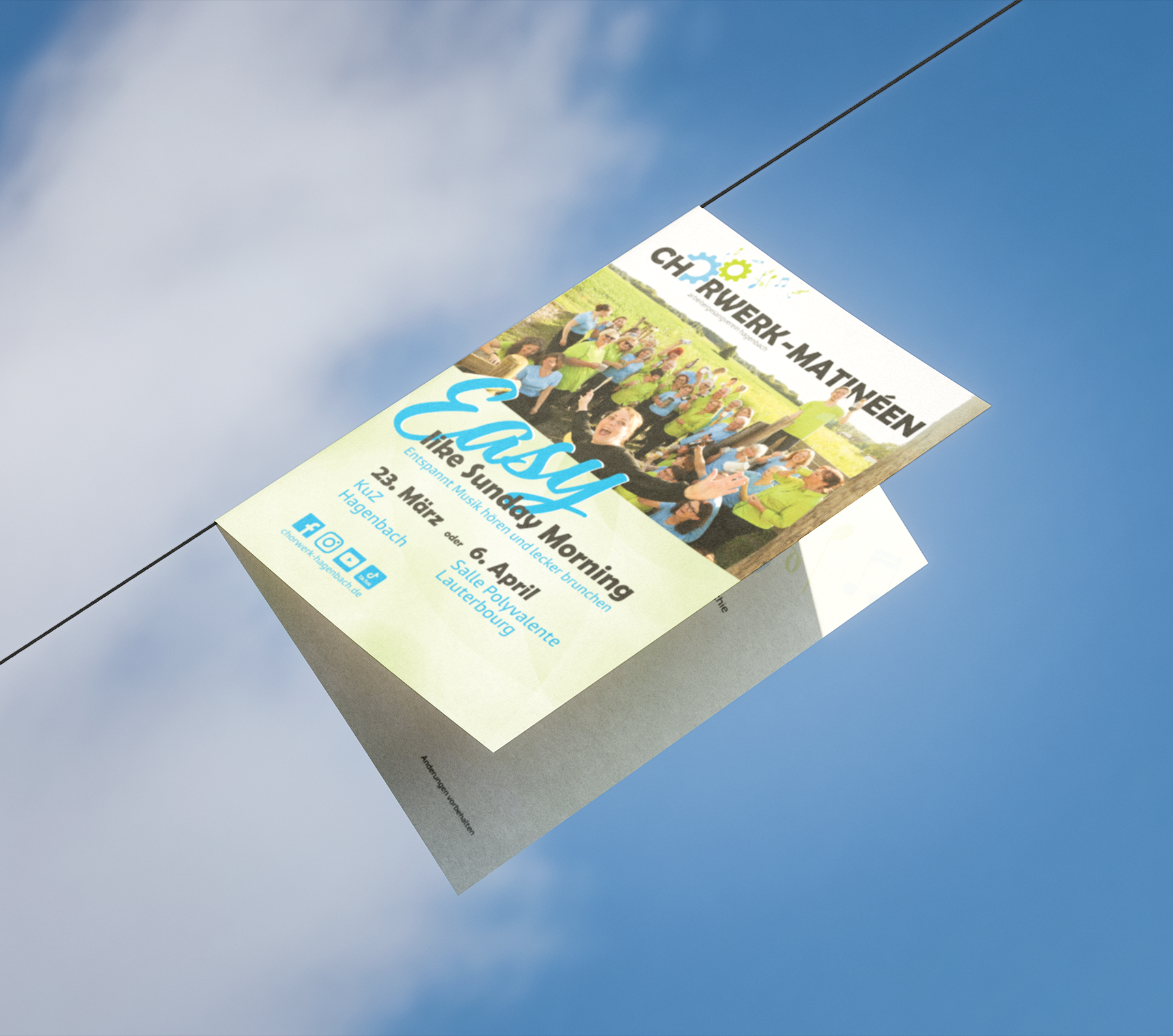 Chorwerk Hagenbach | chorwerk flyer